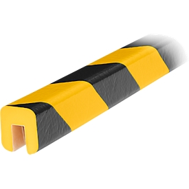 Kantenschutzprofil Typ G, 1-m-Stück, gelb/schwarz