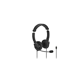 Kensington Headset Classic EQ USB-C mit Micro & Vol Ctrl - Headset - Lautstärkeregler