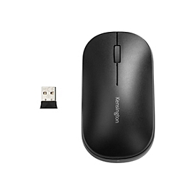 Kensington SureTrack Dual Wireless Mouse - Maus - optisch - 4 Tasten - kabellos - 2.4 GHz, Bluetooth 5.0 LE, Bluetooth 3.0 - kabelloser Empfänger (USB)