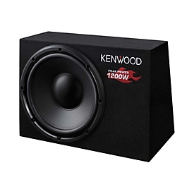 Kenwood Electronics Kenwood KSC-W1200B - Subwoofer - 300 Watt - 300 mm (11.81")