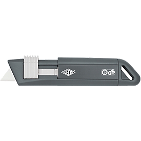 Keramik Sicherheitsmesser Wedo® CERA-Safeline® Safety Cutter COMPACT, automat. Klingenrückzug,  für Rechts-/Linkshänder