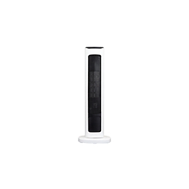 Keramische luchtverhitter NIVEN, 2000 W, 2 warmtestanden, horizontale oscillatie, LCD touch-functie, afstandsbediening, zwart-wit