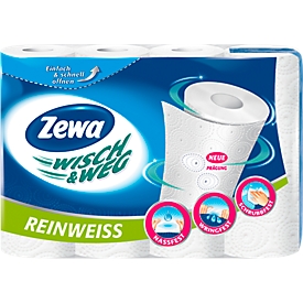 Keukenrollen Wisch & weg, 2-laags, 4 rollen