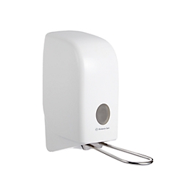 Kimberly-Clark® Aquarius zeepdispenser 6955, 1 l, L 237 x B 115 x H 247 mm, kunststof, wit