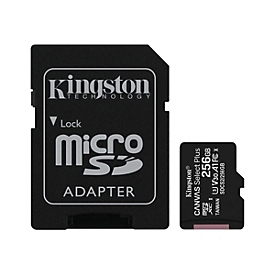 Kingston Canvas Select Plus - Flash-Speicherkarte - 256 GB - microSDXC UHS-I