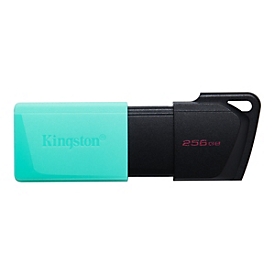 Kingston DataTraveler 256GB USB3.2 Gen1 Exodia M (Noir + Turquoise) - 256 Go - USB Type-A - 3.2 Gen 1 (3.1 Gen 1) - Slide - 10 g - Noir - Turquoise