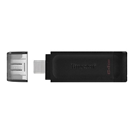 Kingston DataTraveler 70 - USB-Flash-Laufwerk - 64 GB - USB-C 3.2 Gen 1