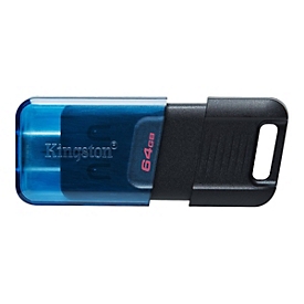 Kingston DataTraveler 80 M - USB-Flash-Laufwerk - 64 GB - USB-C 3.2 Gen 1