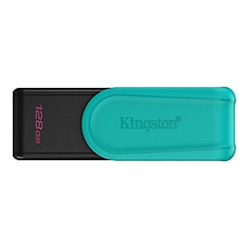 Kingston DataTraveler Exodia S - USB-Flash-Laufwerk - 128 GB - USB 3.2 Gen 1