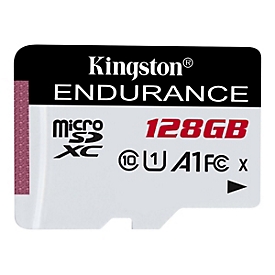 Kingston High Endurance - 128 Go - MicroSD - Classe 10 - UHS-I - 95 Mo/s - 45 Mo/s