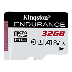 Kingston High Endurance - 32 Go - MicroSD - Classe 10 - UHS-I - 95 Mo/s - 30 Mo/s