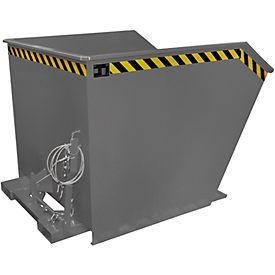 Kippbehälter Typ GU, 1500 Liter, grau