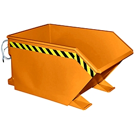 Kippbehälter Typ GU, 500 Liter, orange