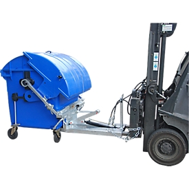 Kippomat KM, for large waste container