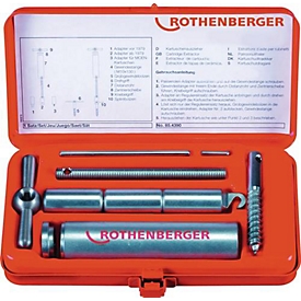 Kit d'extracteurs de cartouches, 9 pièces, ROTHENBERGER