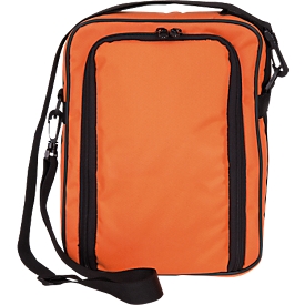 Kit d'urgence SÖHNGEN®, tissu nylon hydrofuge, orange, avec compartiment pour les loisirs
