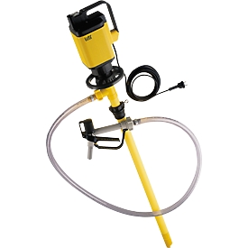 Kit de pompage pour solutions acides Lutz, électrique, profondeur 1000 mm