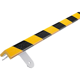 Kit de protection murale, type E, unité de 1 m, jaune/noir