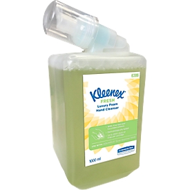 KLEENEX aromatische schuimende zeep Fresh, groen, 1 liter