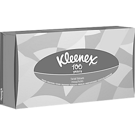 Kleenex® cosmetic tissues 8815, 2-ply, white, box with 100 tissues