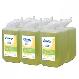 Kleenex® Duftschaumseife Fresh 6386, 6 x 1 Liter, parfümiert, grün