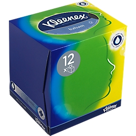 Kleenex® Kosmetiktücher 8825, 3-lagig, 1 Box = 56 Tücher, 1er Packung, weiss