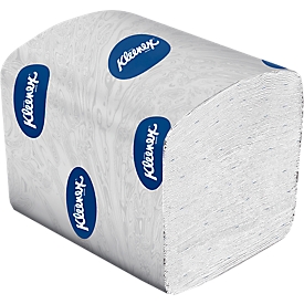 Kleenex® Toilet-Tissue mouchoirs en papier 8408, 2 couches, 36 paquets de 200 feuilles, blanc