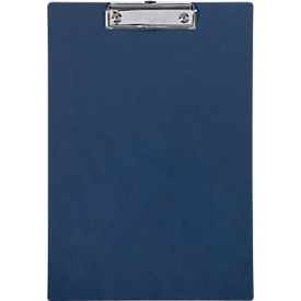 Klemmbrett Maul MAULbalance, A4-Hochformat, Klemmweite 8 mm, individualisierbar, aufhängbar, L 325 x B 225 x H 14 mm, Karton, recycelbar, blau