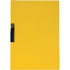 Klemmhefter Kolma Easy, A4, KolmaFlex, halbtransparent, gelb