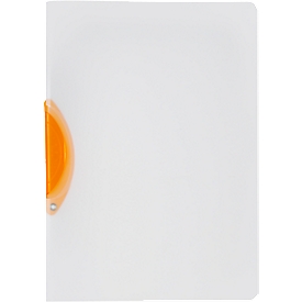 Klemmhefter Kolma Easy Plus Ergo, A4, KolmaFlex, transparent, rot