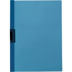 Klemmhefter Kolma PressQuick Easy, A4, KolmaFlex, halbtransparent, blau