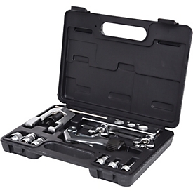 Klima-Kälte-Bördel- und Muffen-Satz 1/8"-3/4", 10-tlg