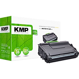 KMP toner, vervangt Brother TN3480, tot 8000 pagina's, enkele verpakking, zwart