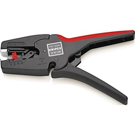 KNIPEX MultiStrip® 10 automatische draadstripper, L 195 mm, AWG 32-7, glasvezelversterkt, speciaal gereedschapsstaal