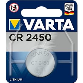 Knopfzelle VARTA Professional Electronics CR2450, Spannung 3 V, Lithium, 1 Stück