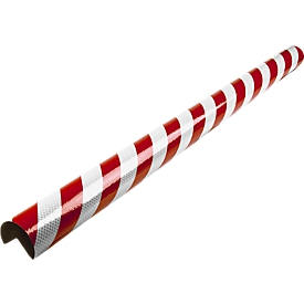 Knuffi® Eckschutzprofile Typ A+, 1-m-Stück, rot/weiß reflective