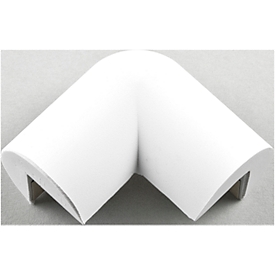 Knuffi® protective corner, 2-legged, white