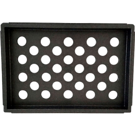 Koelplaat Kängabox®, voor thermoboxen uit de Expert 600 x 400-serie, L 685 x B 485 x H 85 mm, EEP, zwart