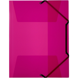 Kolma elasticated file Penda Easy, A4, KolmaFlex, berry