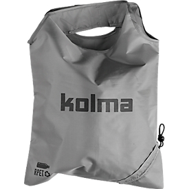 KOLMA shopping bag, made of RPET, foldable, reusable, gray