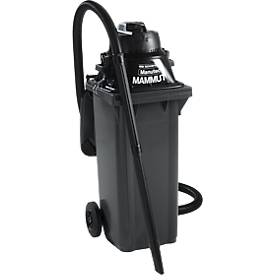 Komplettset Nass-Trockensauger, ohne Werkzeugsteckdose, inkl. Grossmülltonne für 120 l, 1 Patronenfilter & 1 Vliesfilter, blau