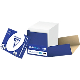 Kopieerapier CLAIR2800 Clairefontaine,  A4, 80 g/m², helder wit, 1 doos = 5 x 500 vel