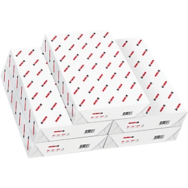 Kopieerpapier Inapa Rebell Office, DIN A4, 80 g/m², wit, 2 dozen = 5 x 500 vel elk