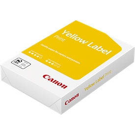 Kopierpapier Canon Yellow Label Print, 80 g/m², weiß, 1 Paket = 500 Blatt
