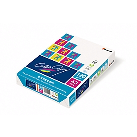 Kopierpapier Mondi Color Copy, DIN A3, 120 g/m², reinweiss, 1 Karton = 2 x 250 Blatt