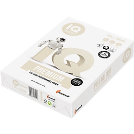 Kopierpapier Mondi IQ Premium, DIN A4, 160 g/m², reinweiß, 1 Paket = 250 Blatt
