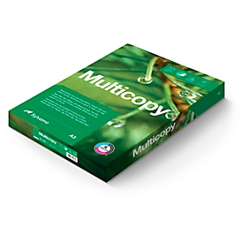 Kopierpapier Multicopy, DIN A3, 160 g/m², hochweiß, 1 Karton = 3 x 250 Blatt