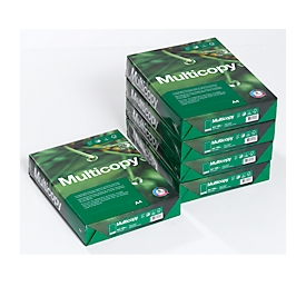 Kopierpapier Multicopy, DIN A4, 160 g/m², hochweiß, 1250 Blatt