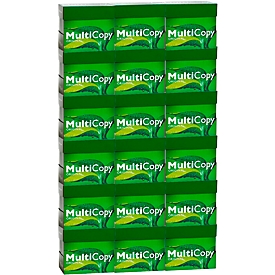 Kopierpapier MultiCopy, DIN A4, 80 g/m², hochweiß, 1 Palette = 100 x 500 Batt