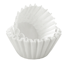 Korffilterzakjes, voor koffiemachines met 90 korffilterspiegel, 90 x 250 mm, scheurvast, papier, wit, 250 stuks
